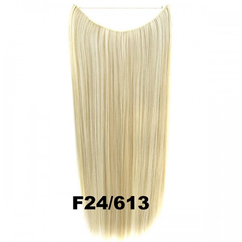 Prodlužování vlasů a účesy - Flip in vlasy - 55 cm dlouhý pás vlasů - odstín F24/613