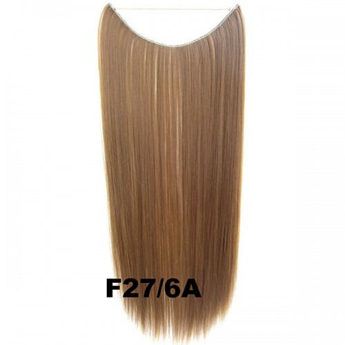 Prodlužování vlasů a účesy - Flip in vlasy - 55 cm dlouhý pás vlasů - odstín F27/6A