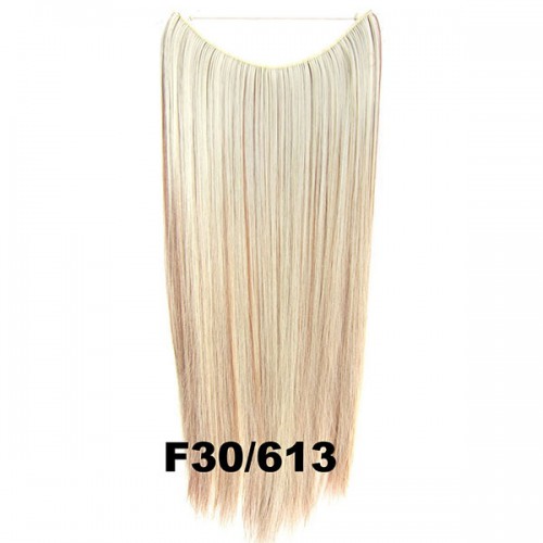 Prodlužování vlasů a účesy - Flip in vlasy - 55 cm dlouhý pás vlasů - odstín F30/613