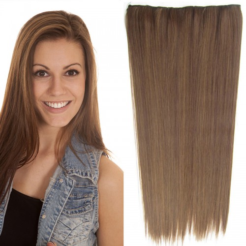 Prodlužování vlasů a účesy - Clip in vlasy - 60 cm dlouhý pás vlasů - odstín M4/27