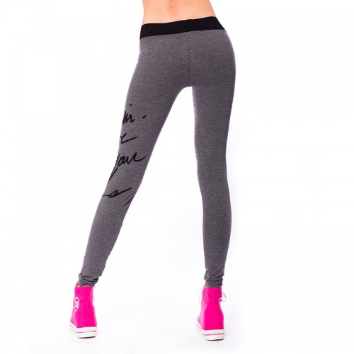 Dámská móda a doplňky - Sportovní legíny s potiskem