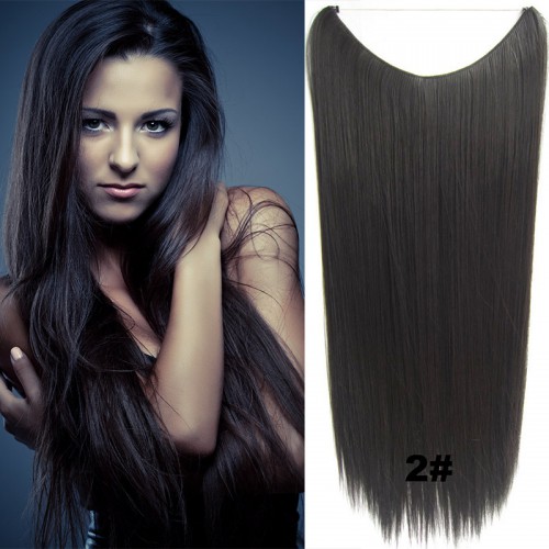 Prodlužování vlasů a účesy - Flip in vlasy - 60 cm dlouhý pás vlasů - odstín 2
