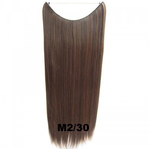 Prodlužování vlasů a účesy - Flip in vlasy - 60 cm dlouhý pás vlasů - odstín M2/30