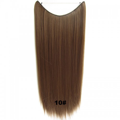 Prodlužování vlasů a účesy - Flip in vlasy - 60 cm dlouhý pás vlasů - odstín 10