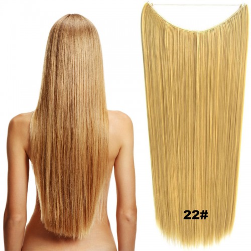 Prodlužování vlasů a účesy - Flip in vlasy - 60 cm dlouhý pás vlasů - odstín 22