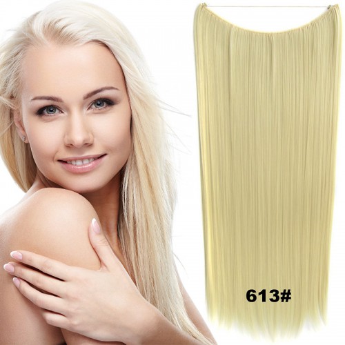 Prodlužování vlasů a účesy - Flip in vlasy - 60 cm dlouhý pás vlasů - odstín 613