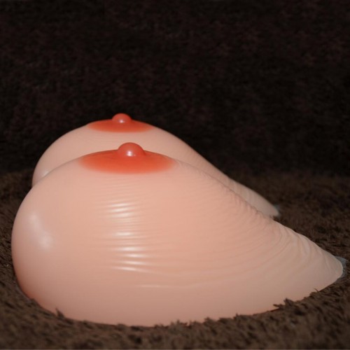 Formování postavy - Silikonové prsní výplně - Real Breast - 600 g - pár