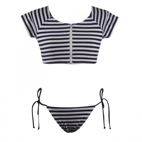 Dámská móda a doplňky - Dámské tankini - Navy, 2 - dílná souprava