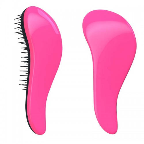Prodlužování vlasů a účesy - Dtangler rozčesávací kartáč na vlasy - Pink