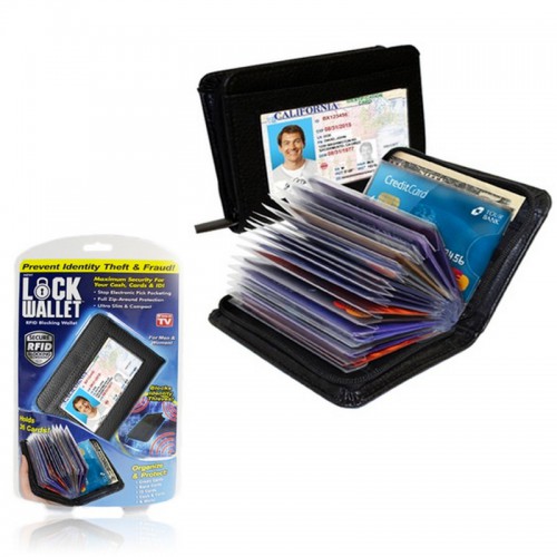 Dámská móda a doplňky - Pouzdro na doklady a platební karty imitace kůže