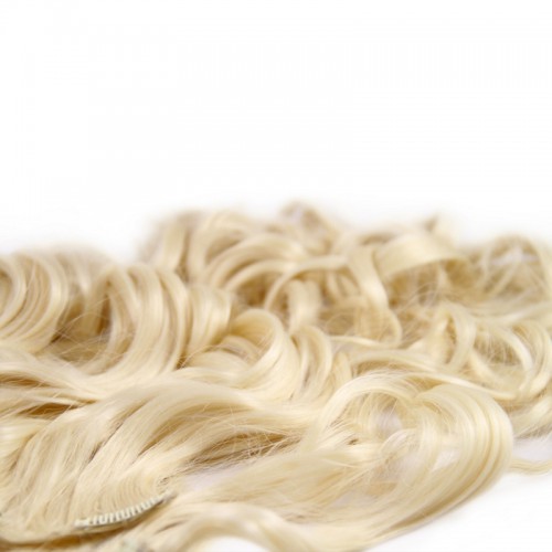 Prodlužování vlasů a účesy - Clip in pás vlasů - lokny 55 cm - odstín 613
