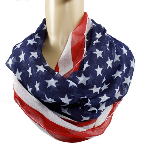 Dámská móda a doplňky - Šátek - šál - tunel americká vlajka