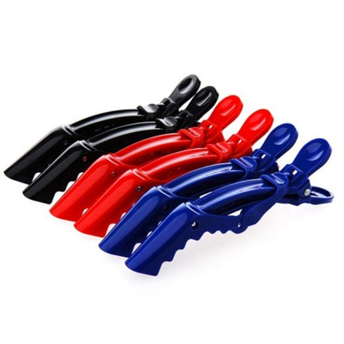 Prodlužování vlasů a účesy - Kadeřnická spona na vlasy CROCODILE HAIR CLIP 11 cm
