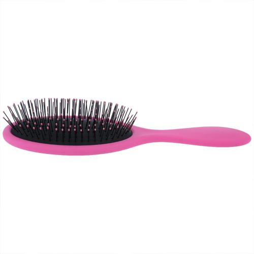 Prodlužování vlasů a účesy - Vlasový kartáč Magic - růžový