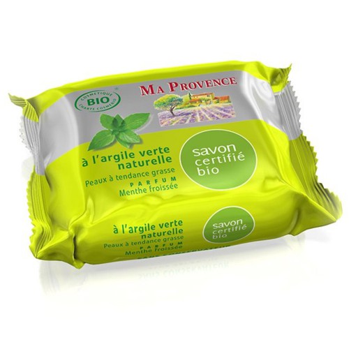 Krása - Přírodní bio mýdlo Ma Provence – čerstvá máta, 75g