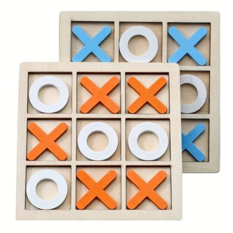 Dřevěná stolní hra XOXO