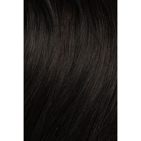 Clip in 9- dílná sada  TMAVĚ HNĚDÁ 60 cm, 100 g