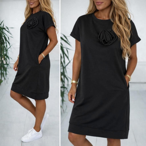 Dámská šatovka květ 3D