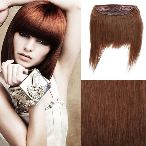 Clip in ofina – REMY 100% lidské vlasy - odstín 6