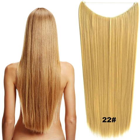 Flip in vlasy - 60 cm dlouhý pás vlasů - odstín 22